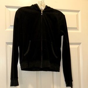 Juicy Couture Black Zip-Up Hoodie